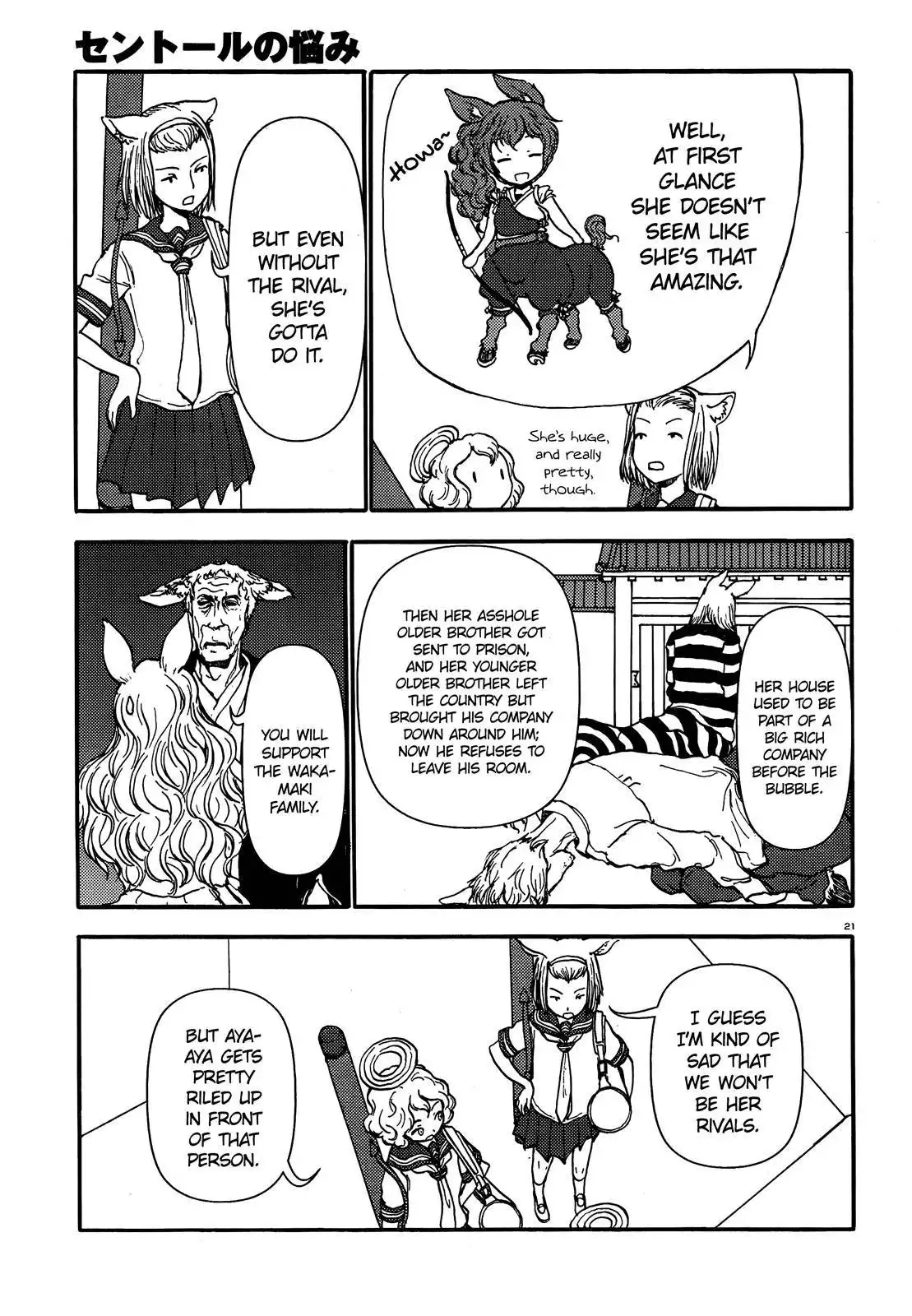 Centaur no Nayami Chapter 53 20